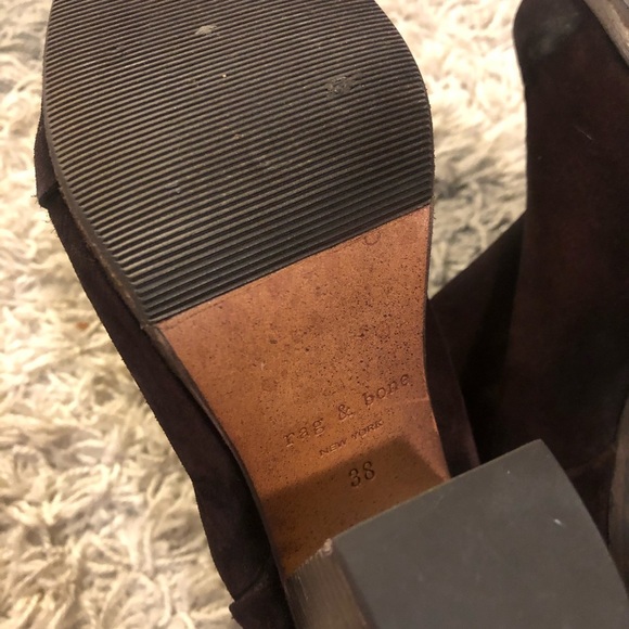 Rag & Bone Suede Booties - Picture 7 of 8